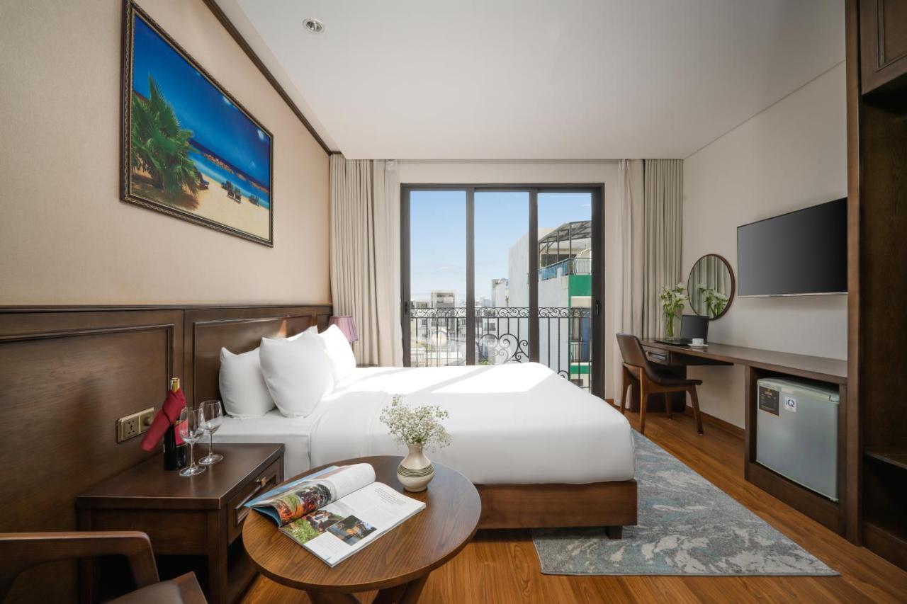 Golden Lotus Hotel Da Nang - Rooftop Bar Sea View المظهر الخارجي الصورة