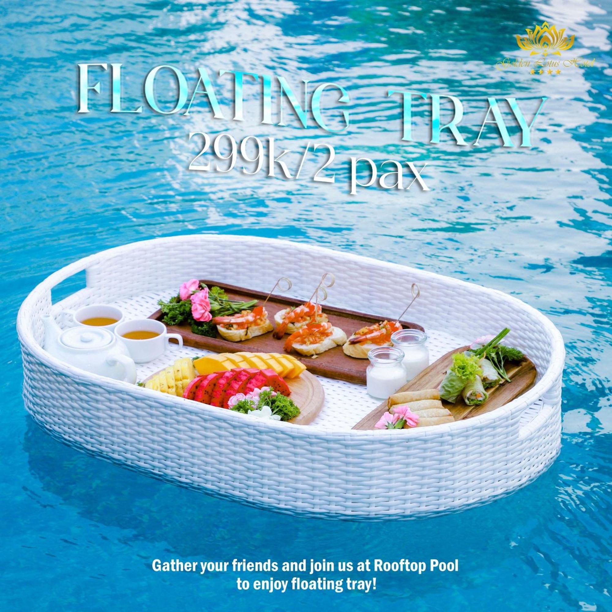 Golden Lotus Hotel Da Nang - Rooftop Bar Sea View المظهر الخارجي الصورة